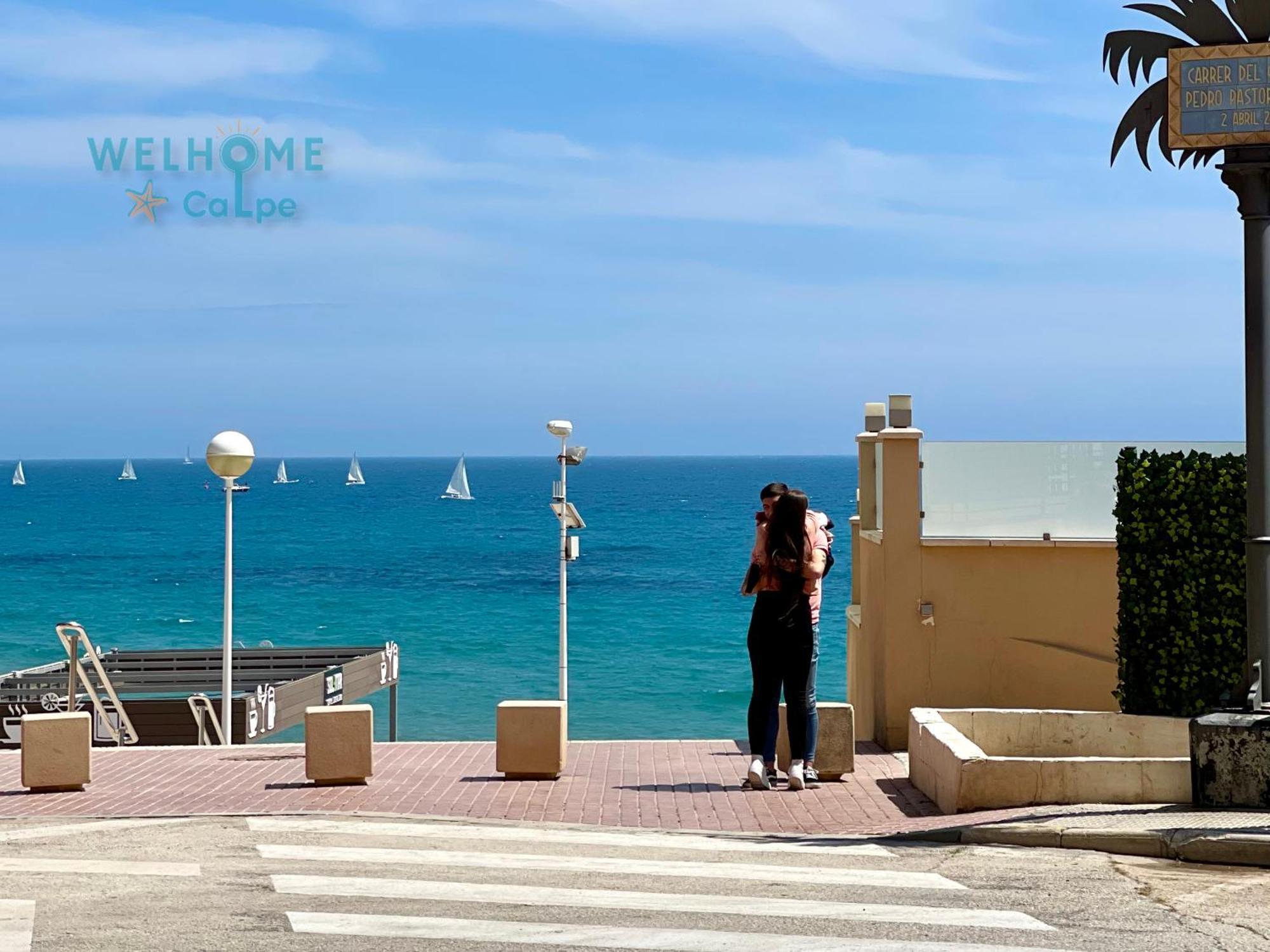 Calalga Сasa Frente A La Playa Con Piscina Privada Villa กัลเป ภายนอก รูปภาพ
